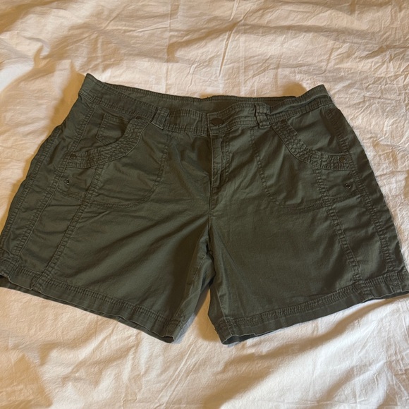 Style & Co. Pants - Style & Co Olive Cargo Shorts for Women